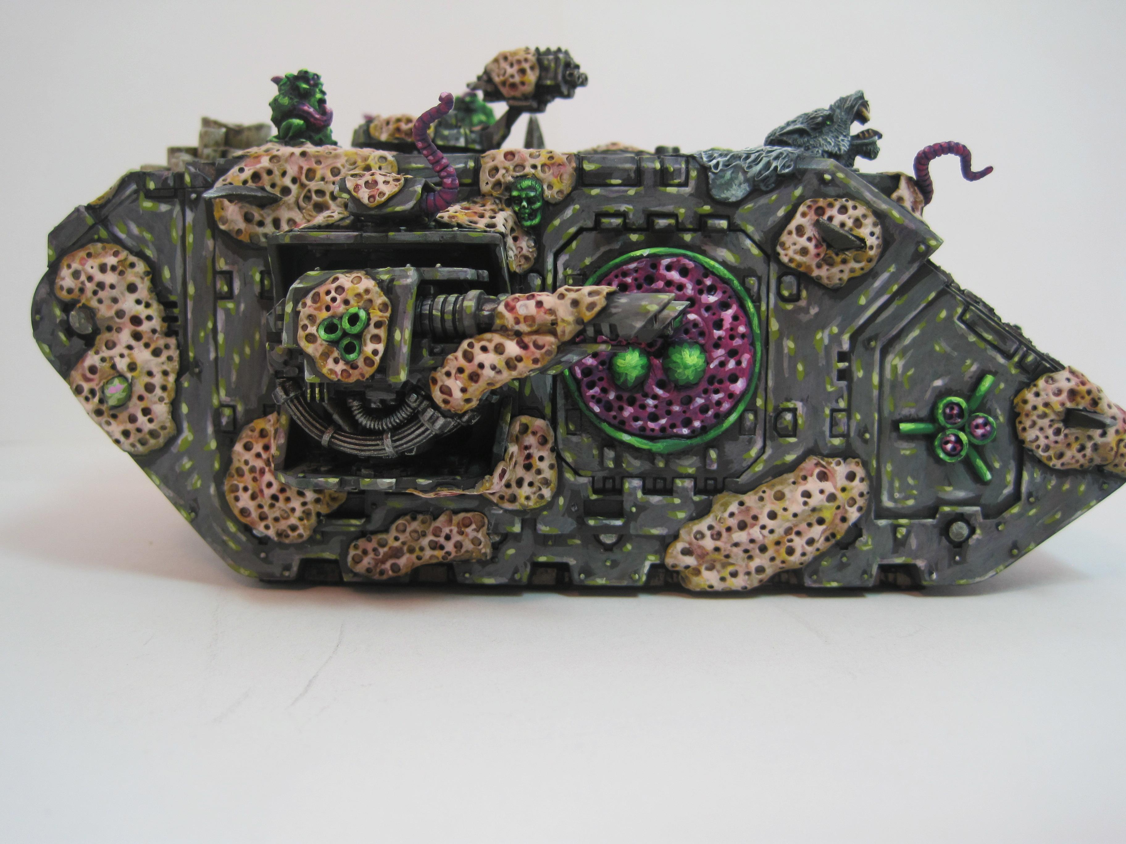 Chaos Land Raider, Greenstuff, Nurgle, Sons Of Pus