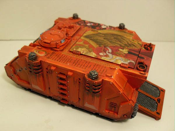 Freehand, Rhino, Space Marines