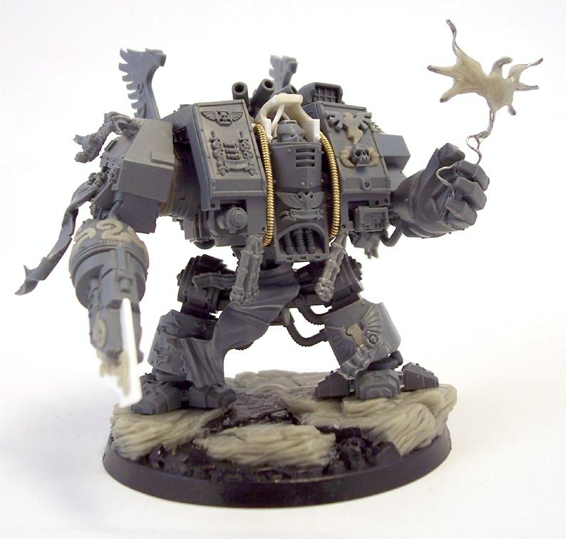 Dreadnought, Furioso, Librarian, Space Marines, Warhammer 40,000