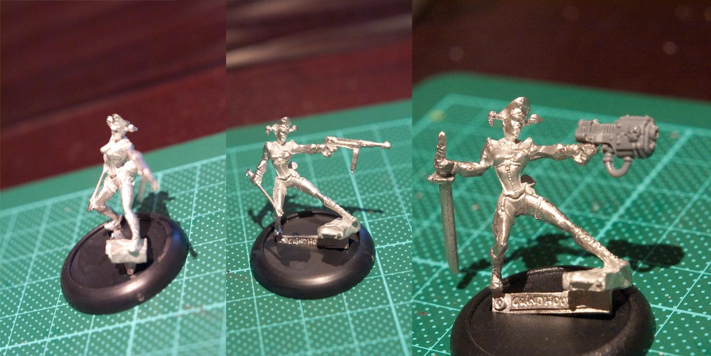 Escher, Female, Ganger, Girls, Gothic, Juve, Lolita, Mods, Necromunda, Work In Progress