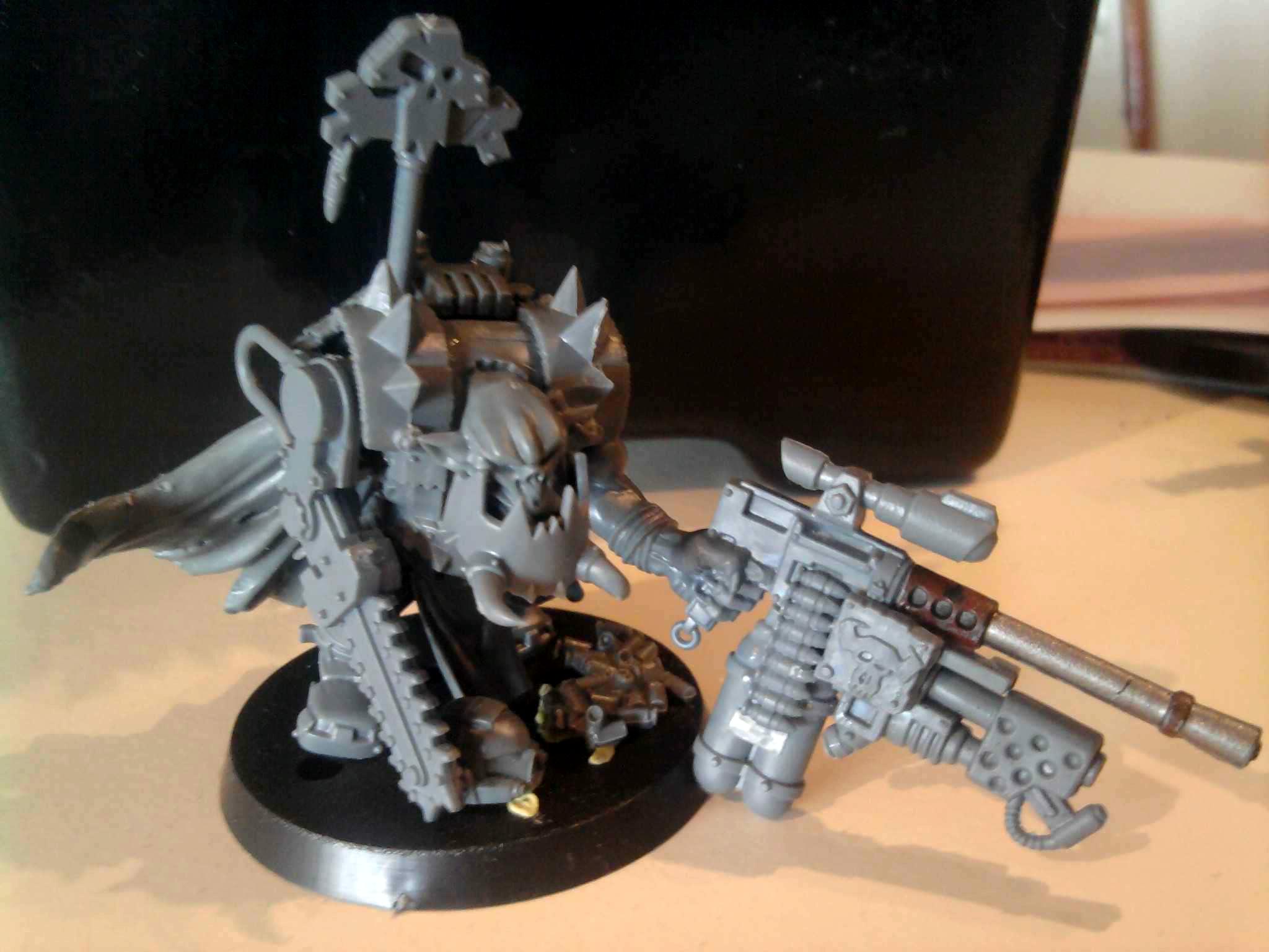 Big Boss, Chaos, Conversion, Orks