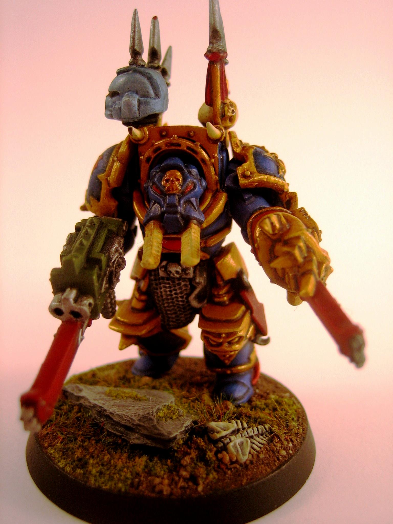 Chaos, Nightlords, Terminator Armor, Warhammer 40,000