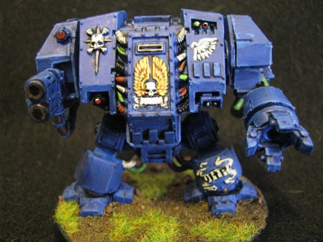 Dreadnought, Space Marines, Ultramarines, Warhammer 40,000