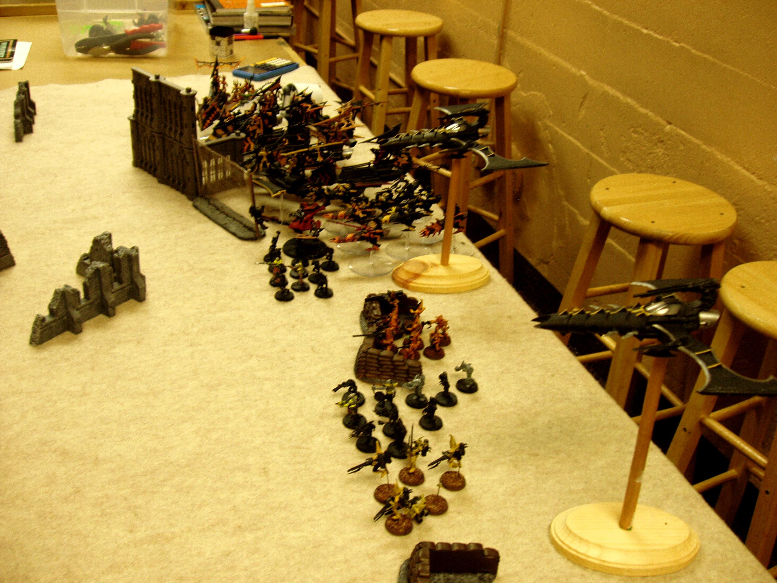 Daemons, Dark Eldar, Orks