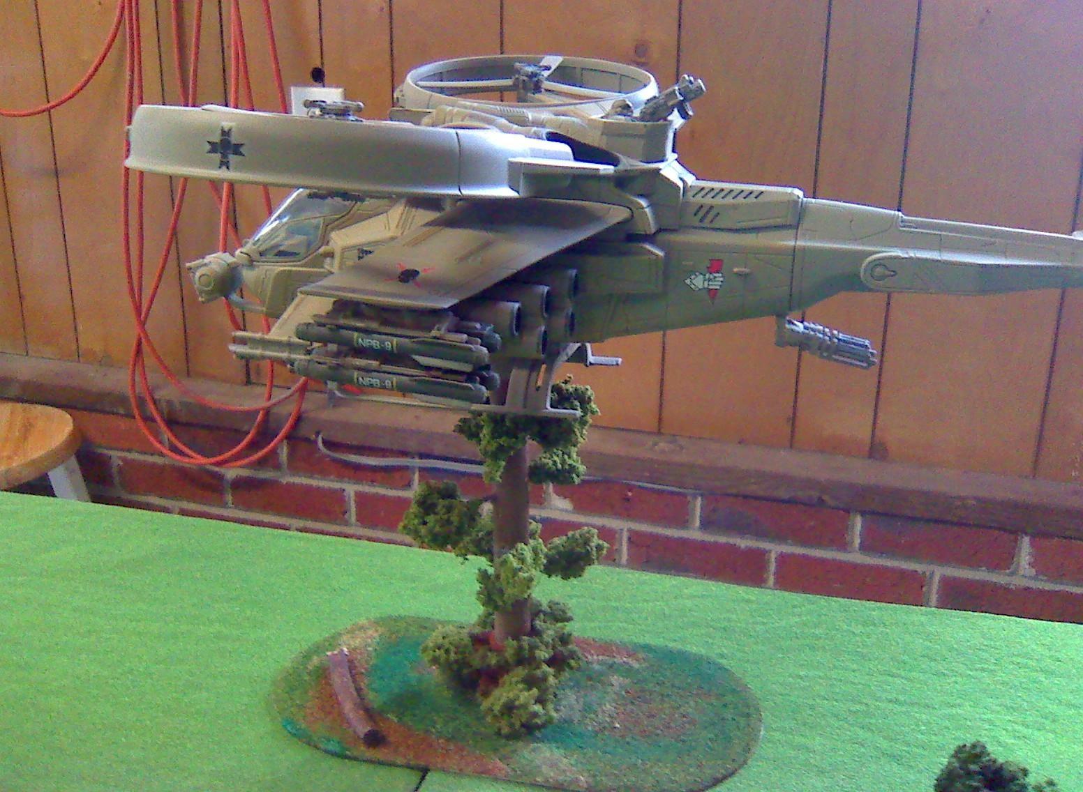 Avatar, Conversion, Gunship, Scorpion - Side view - Gallery - DakkaDakka