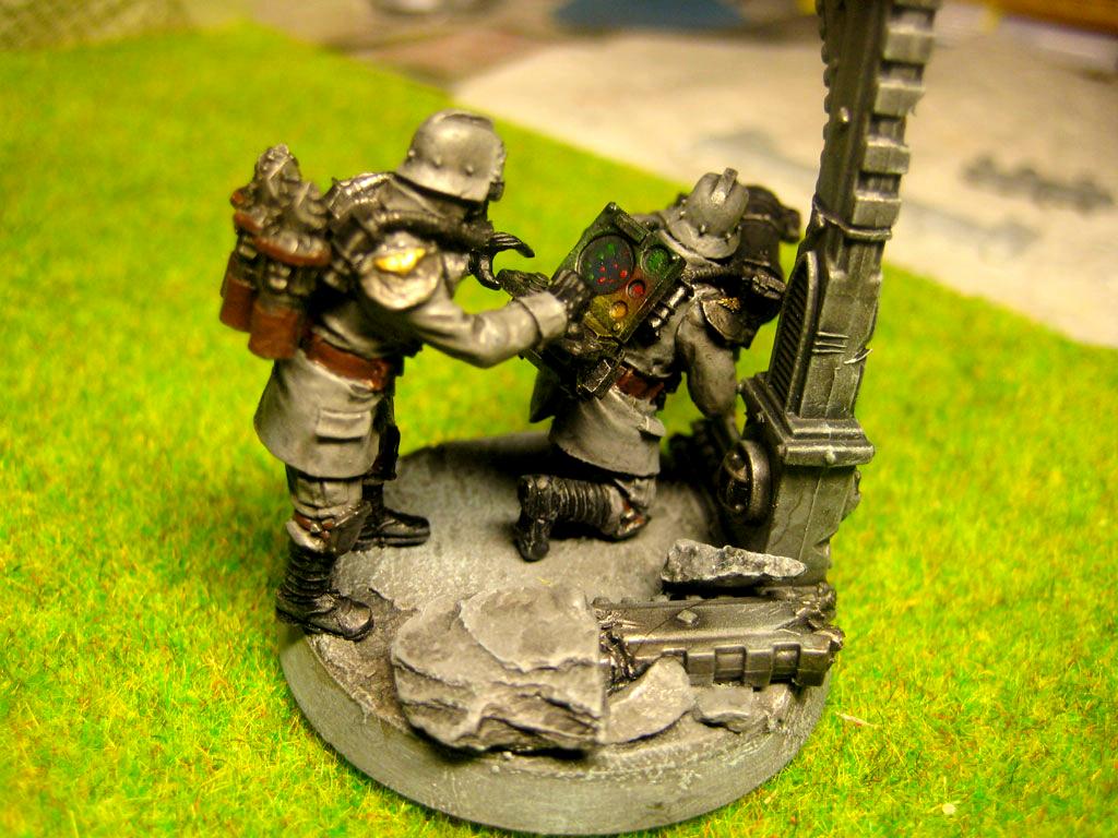 Death Korps of Krieg, Heavy Weapon Team, Imperial Guard, Mole Launcher, Rocket Launcher
