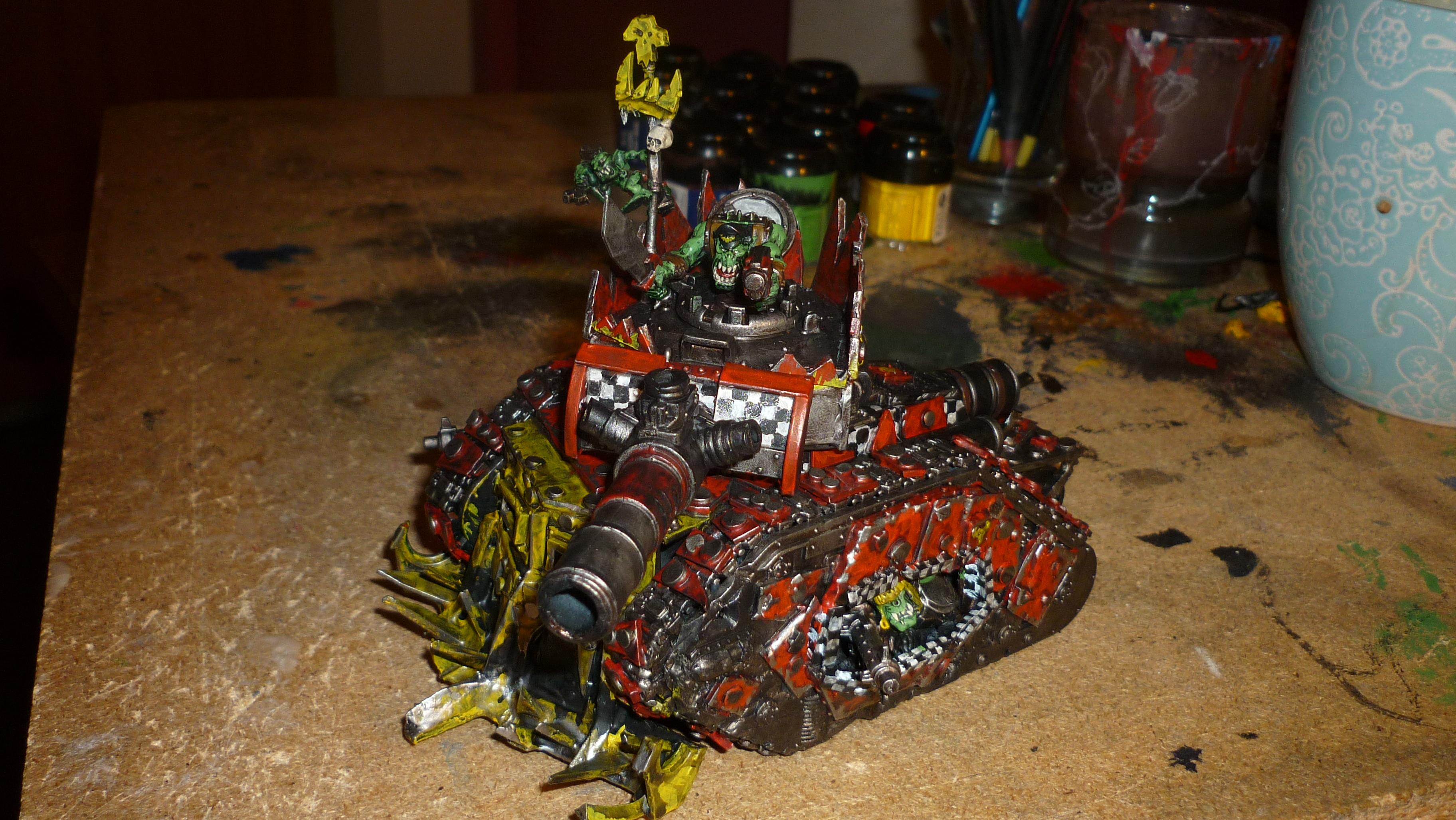 Looted Tank, Orks, Tank, Warhammer 40,000