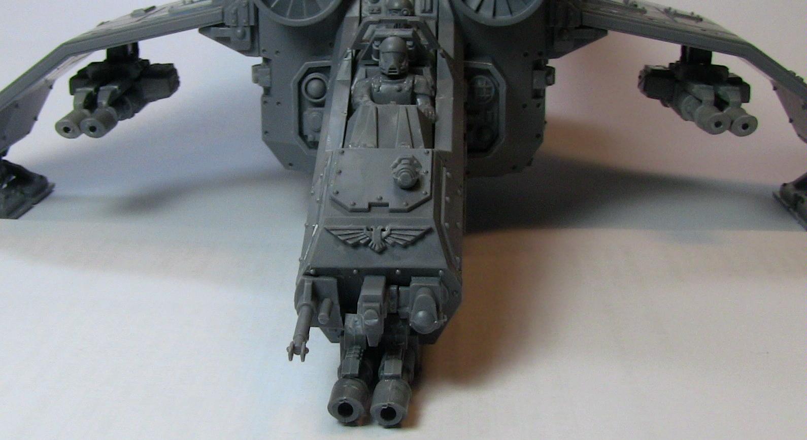 Front view of final assembly