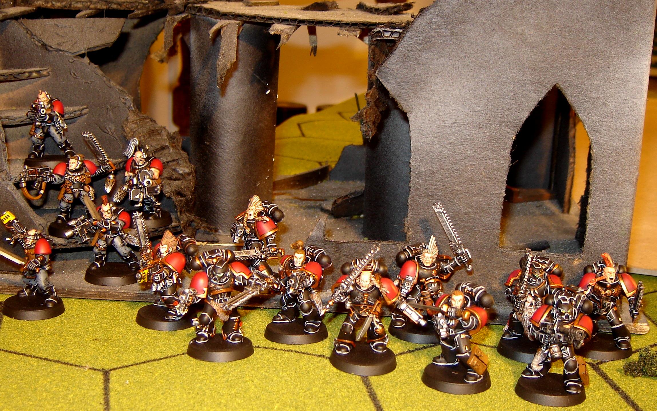 Alternative Color, Black, Black Armor, Dark, Mariene, Pack, Space, Space Wolves, Templar, Wolf, Wolves