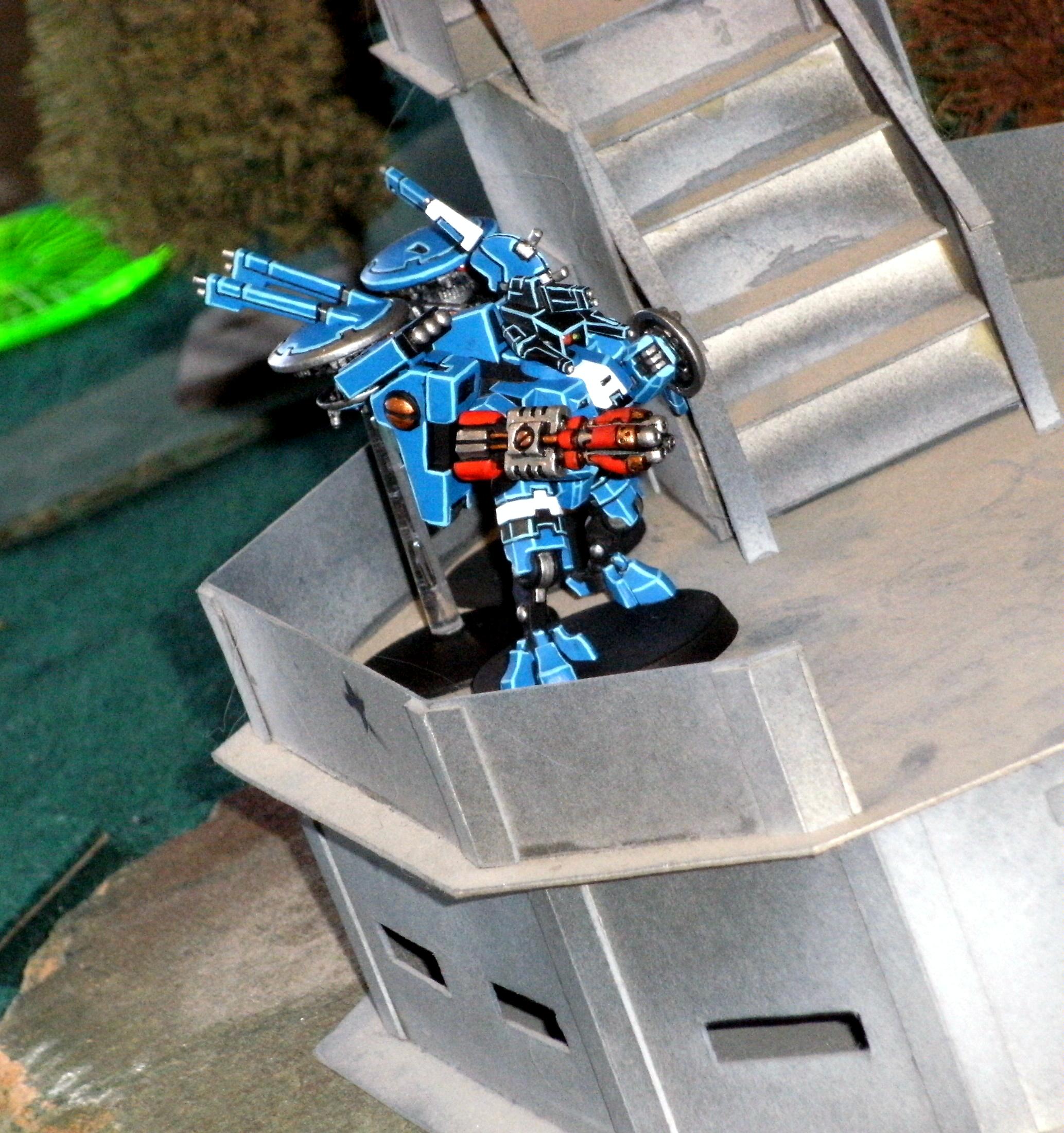 Battlesuit, Tau, Shas'o on the hunt