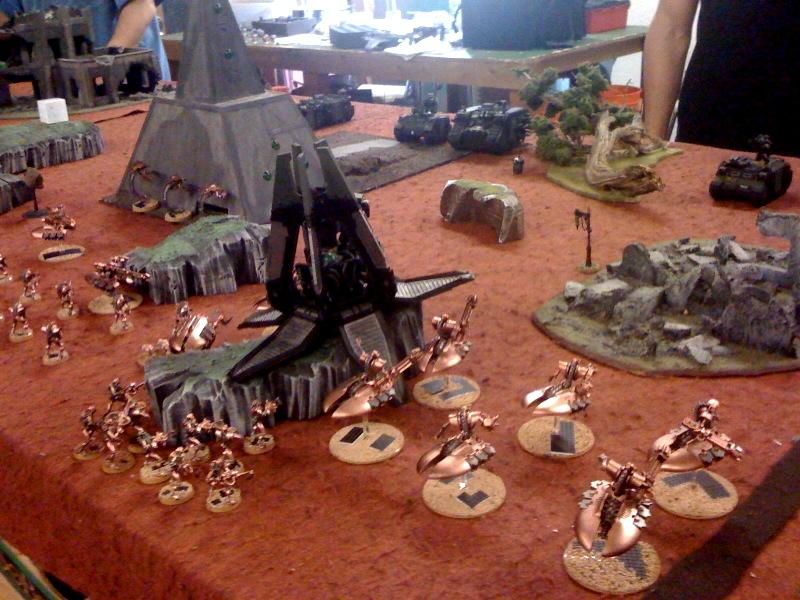 Battle Reoport, Necrons, Space Marines