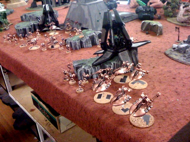 Battle Reoport, Necrons, Space Marines