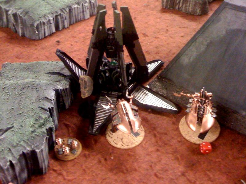 Battle Reoport, Necrons, Space Marines