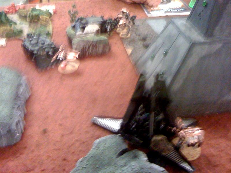 Battle Reoport, Necrons, Space Marines
