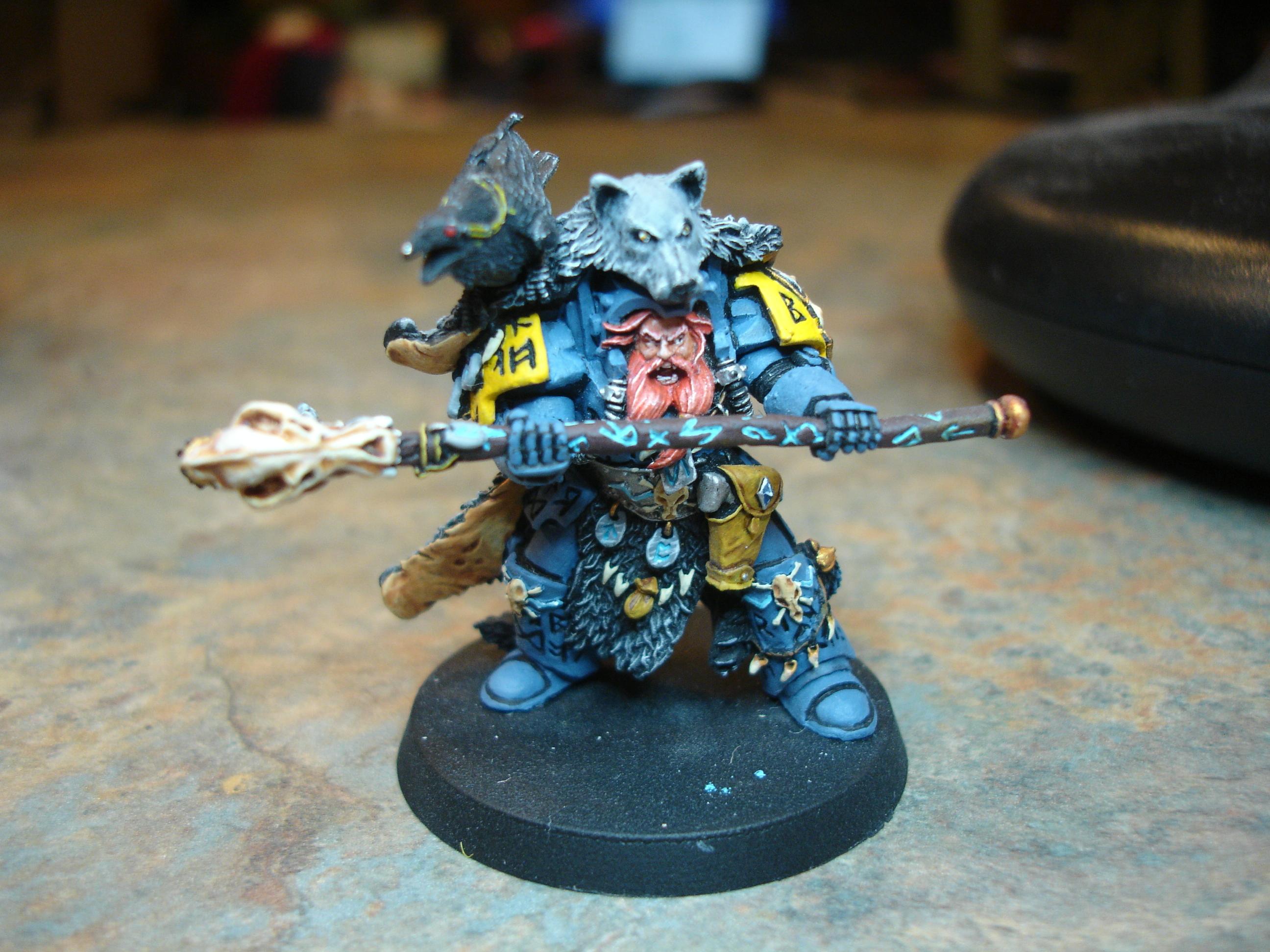 Njal Stormcaller, Rune Priest, Space Marines, Space Wolves