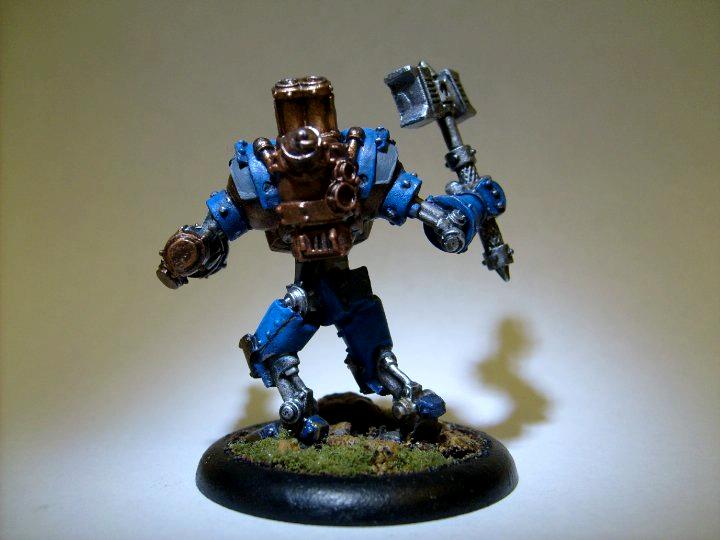 Blue, Charger, Cygnar, Warmachine