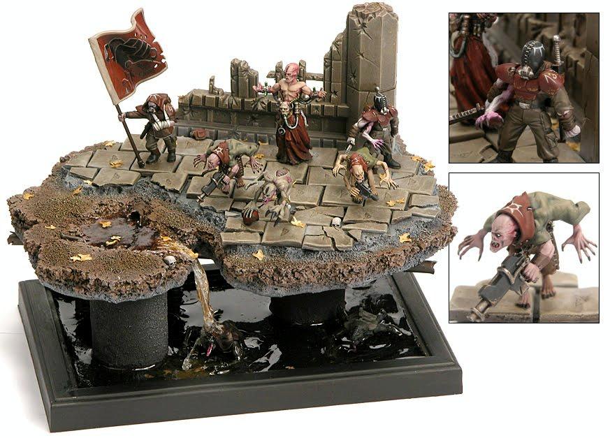 Diorama, Genestealer, Genestealer Cult, Mutant, Warhammer 40,000