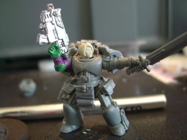 Combi-plasma vet squad kill team member