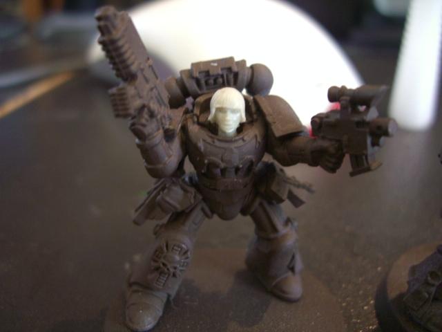 Wip Space Marine Head