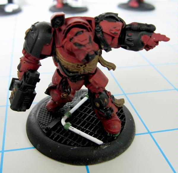 Base, Space Marines, Terminator Armor, Warhammer 40,000, Work In Progress