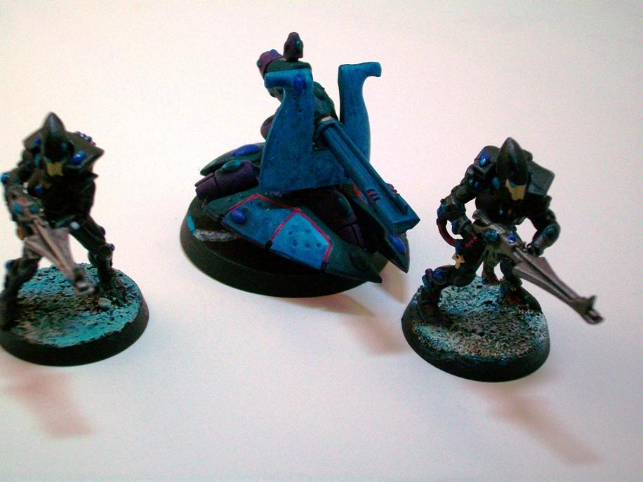 Guardians with heavy weapon platform