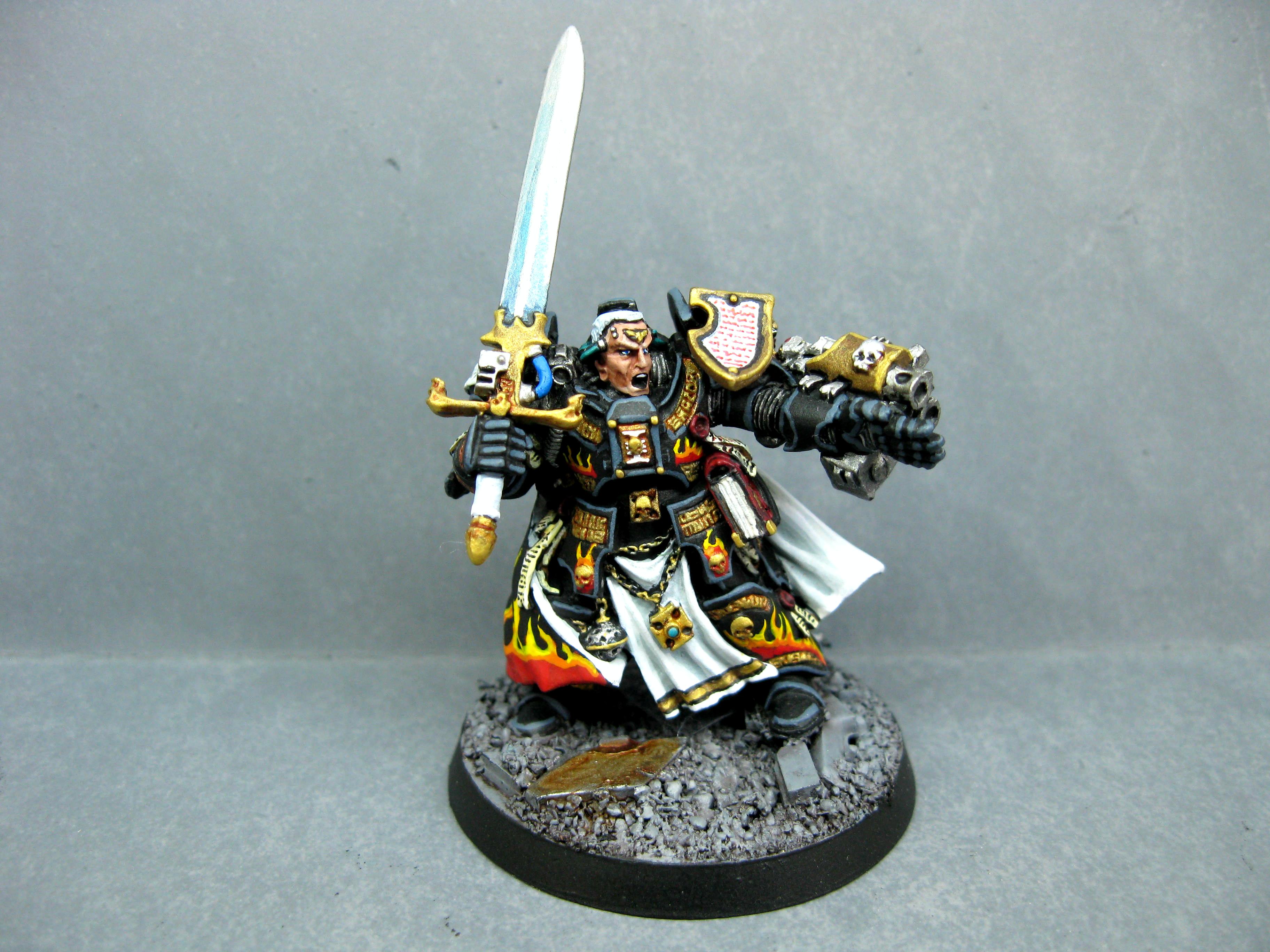 Brother-captain Stern, Grey Knights, Inquisition, Pro Painted, Space Marines, Warhammer 40,000
