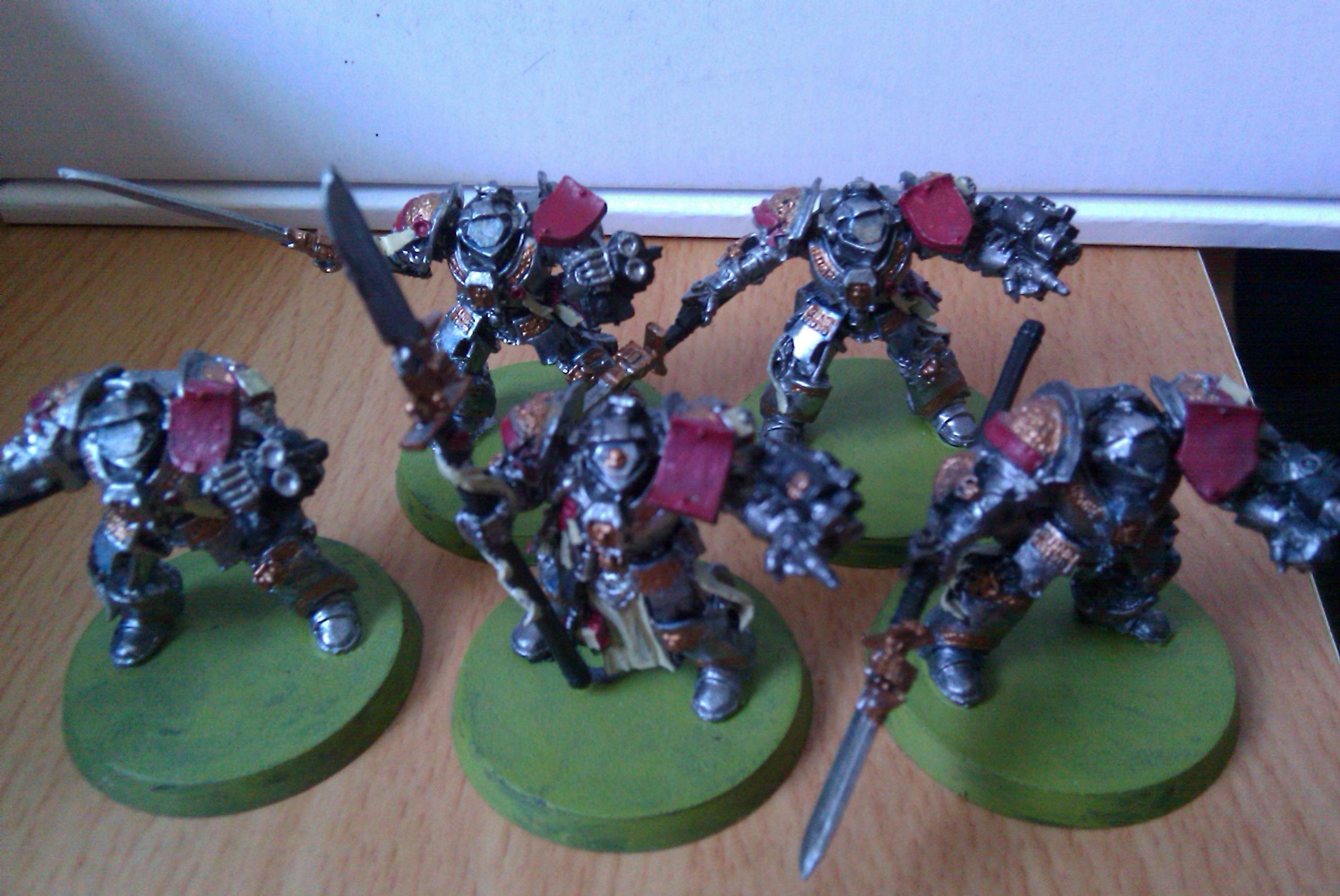 Grey Knights, Here are my NFW guys... about 90% done..