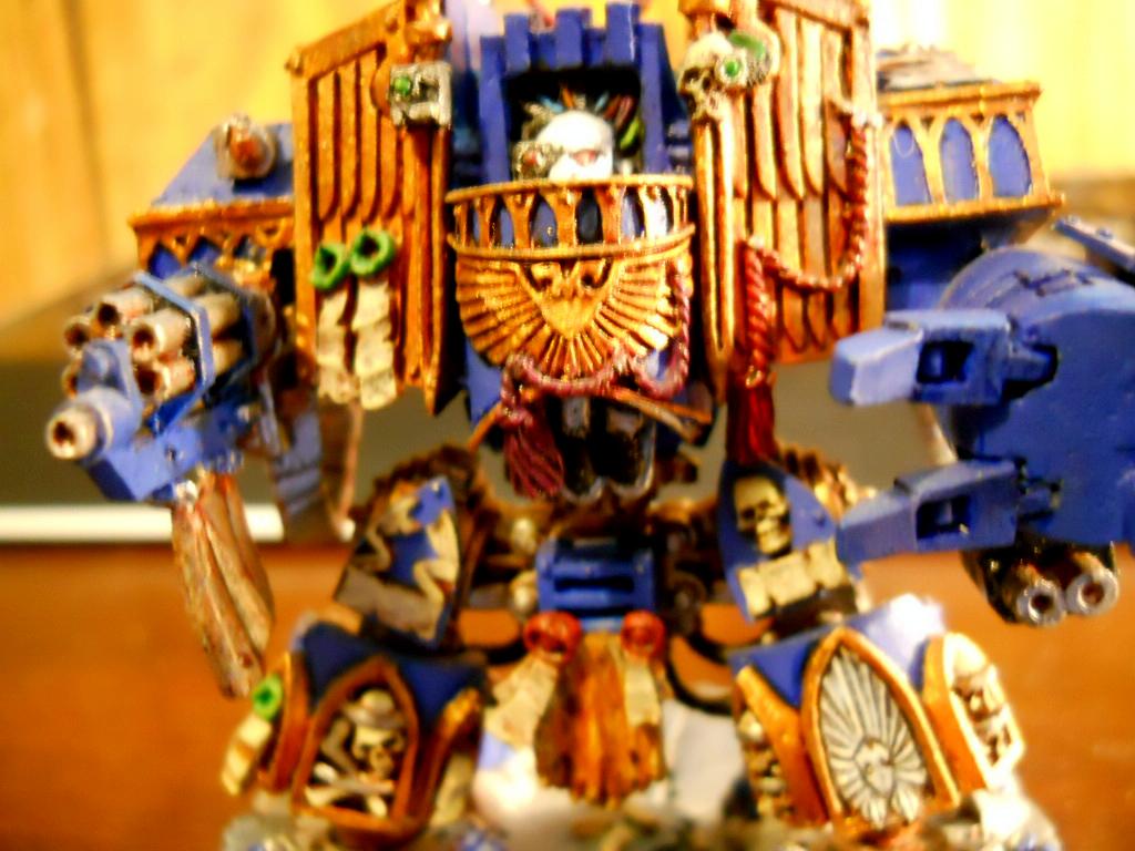 Dreadnought, Space Marines, Ultramarines, Venerable