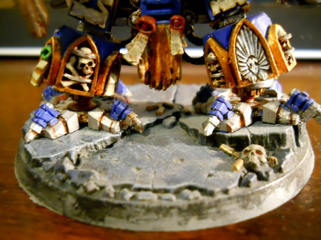Dreadnought, Space, Space Marines, Ultramarines, Venerable