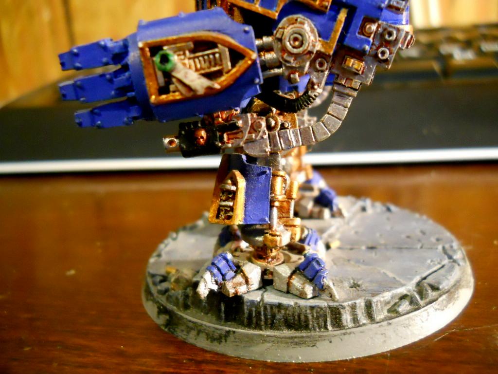 Dreadnought, Space, Space Marines, Ultramarines, Venerable