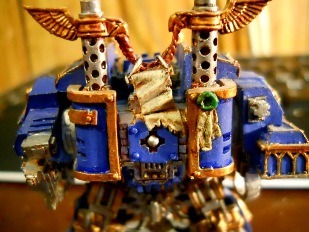 Dreadnought, Space, Space Marines, Ultramarines, Venerable