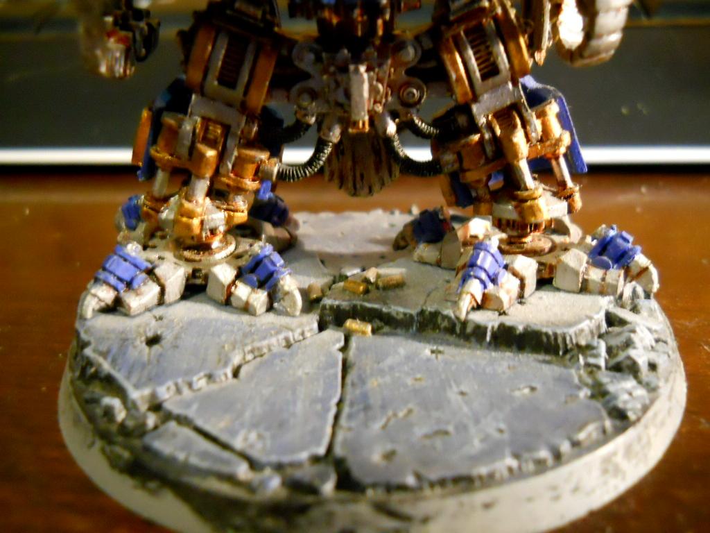 Dreadnought, Space, Space Marines, Ultramarines, Venerable
