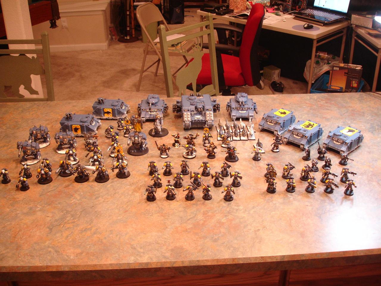 My Space Wolves Army
