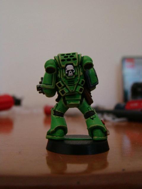 Rear View, Sons Of Medusa, Space Marines, Tactical Squad