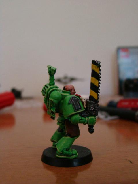 Sergeant, Sons Of Medusa, Space Marines, Tactical Squad