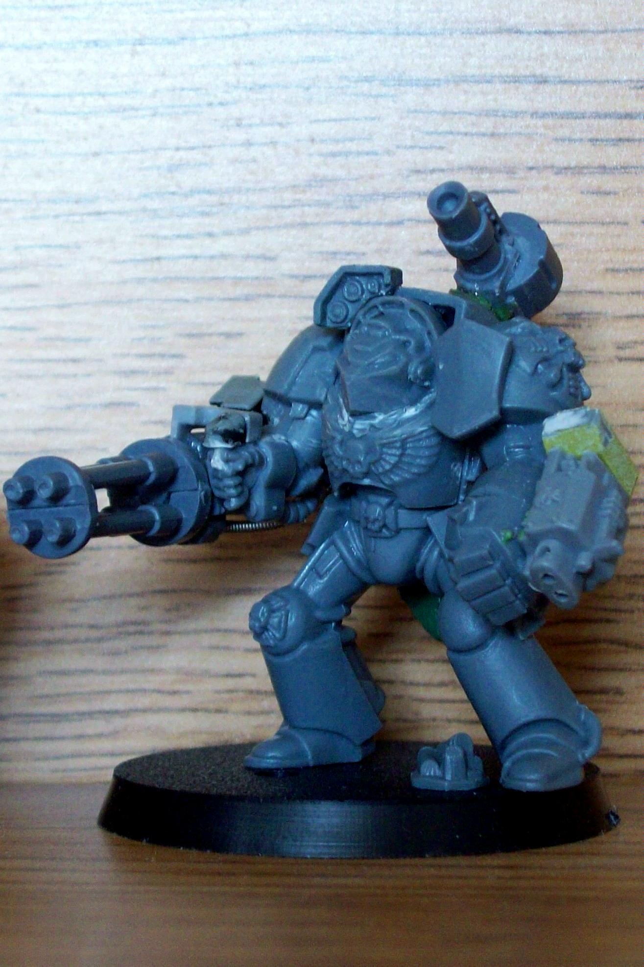 Over The Top, Space Marines, Specials, Terminator Armor, Work In Progress