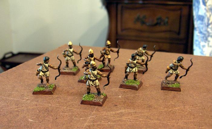 Dipped, Numidian Light Infantry, Speed Painted, Wargames Factory, Warhammer Ancient Battles