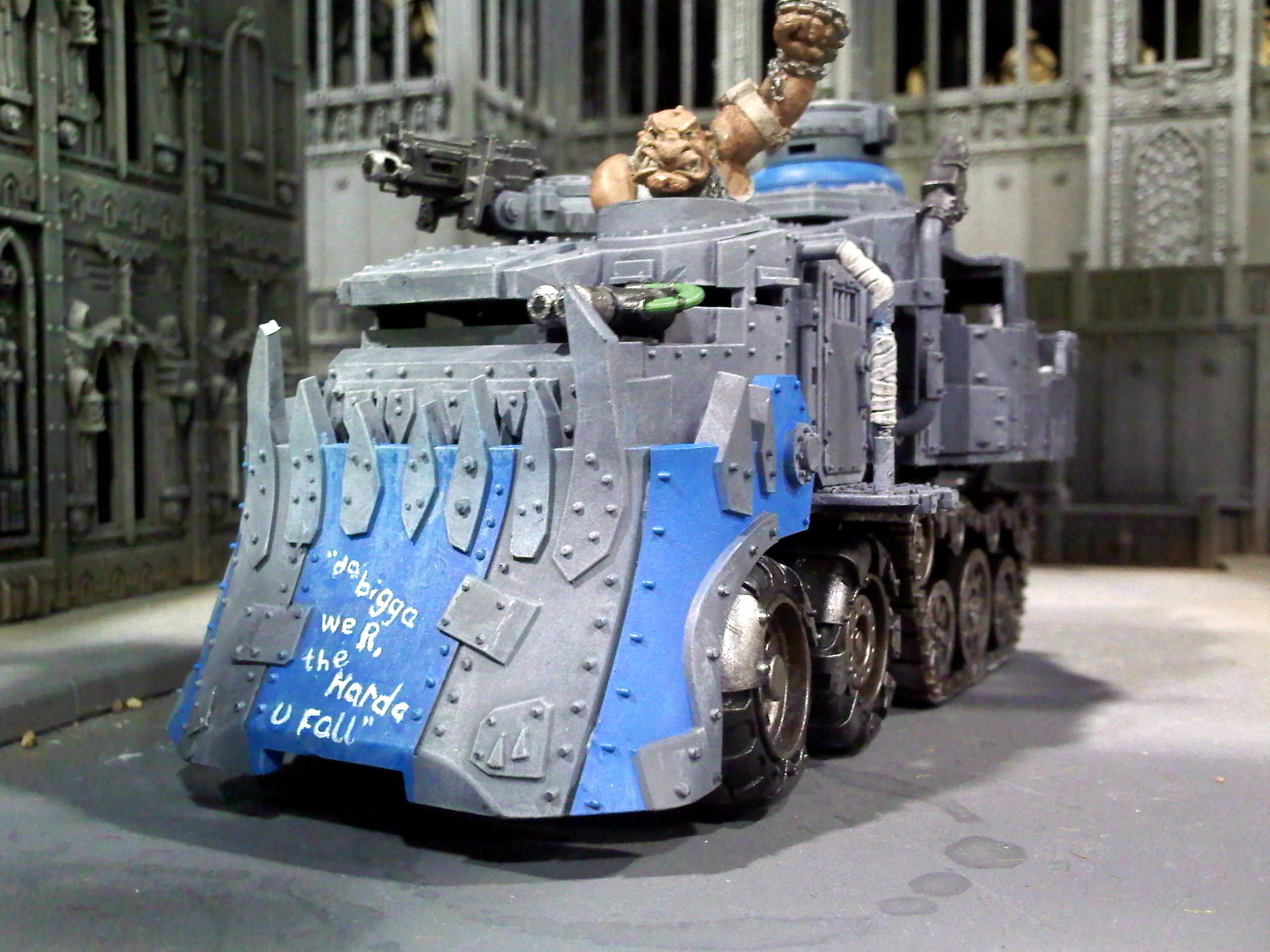 Battlewagon, Ogryns, Orks, Warhammer 40,000