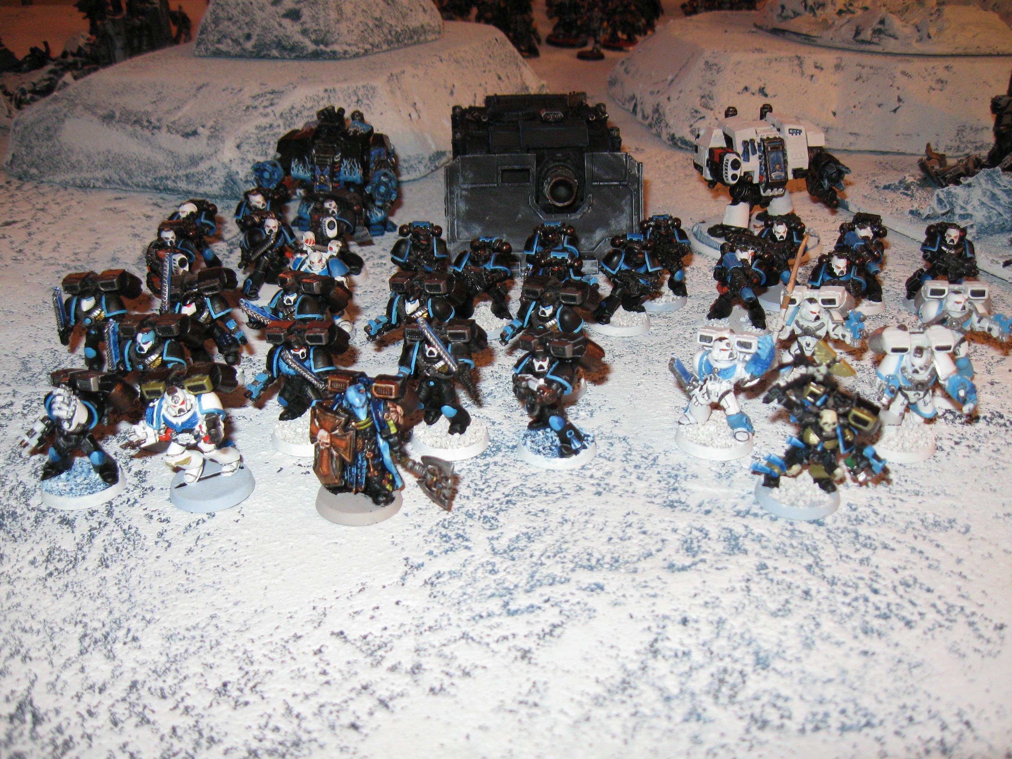 Ice Angels, Space Marines, Warhammer 40,000