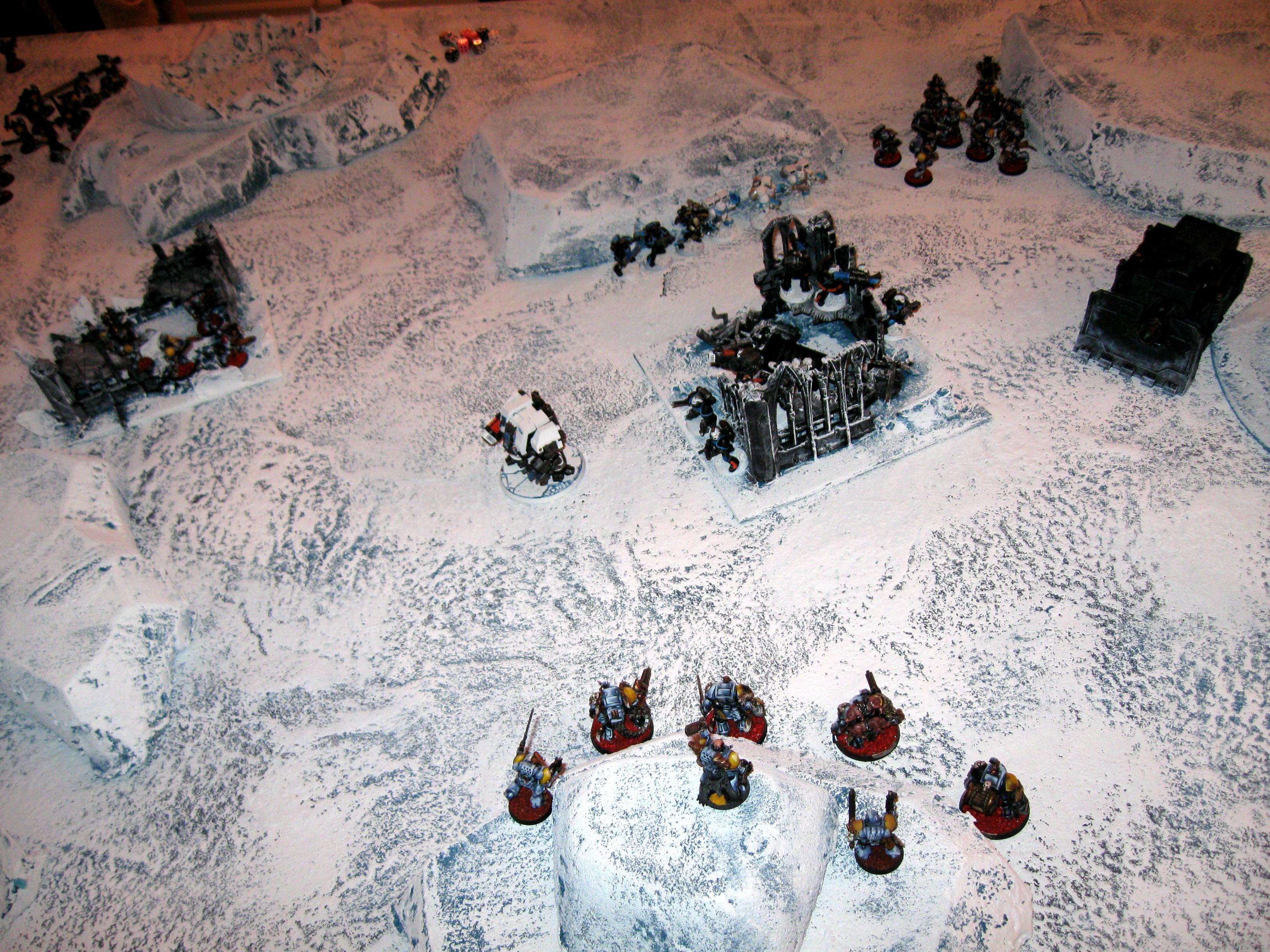 Battle, Ice Angels, Space Wolves, Warhammer 40,000