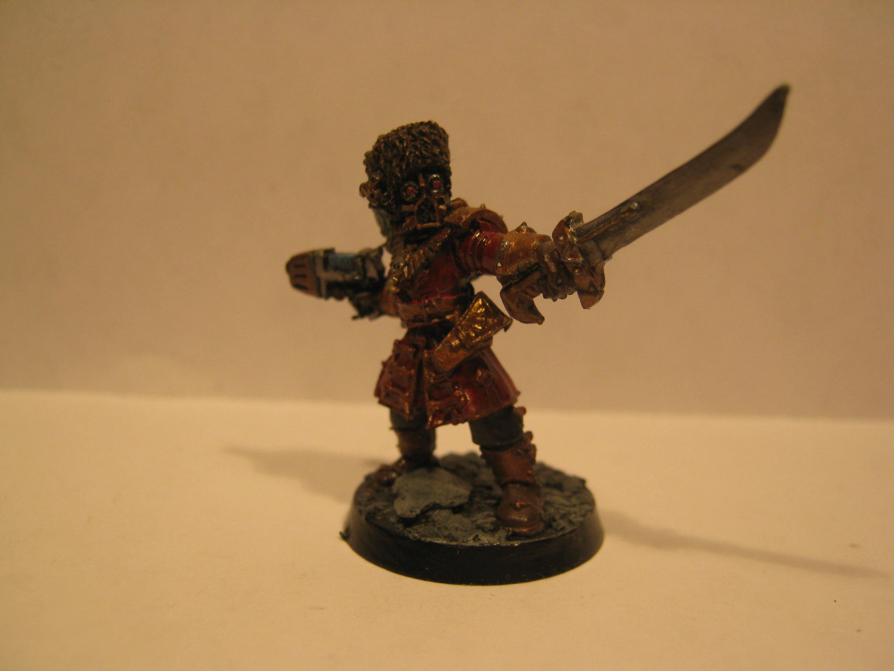 Guardsmen, Imperial Guard, Offficer, Vostroyan, Vostroyan Officer
