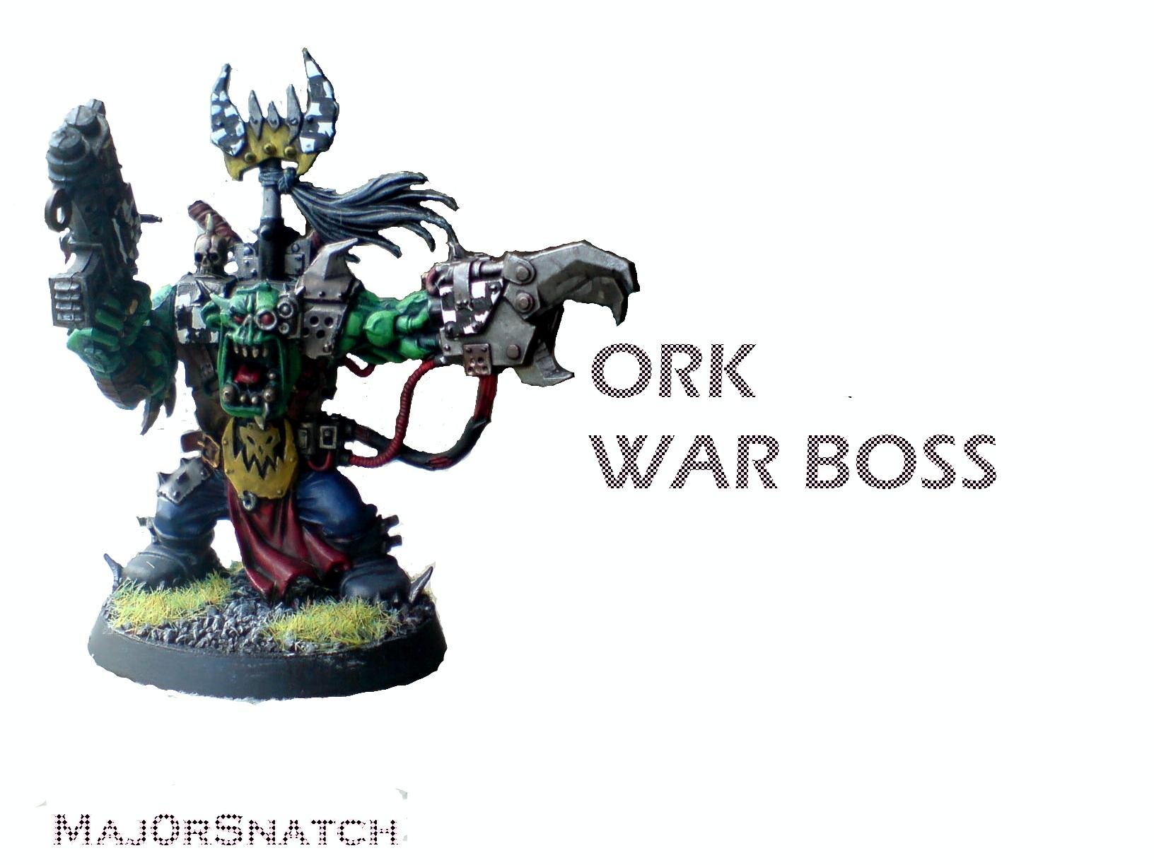 Orks, Warboss, Warhammer 40,000
