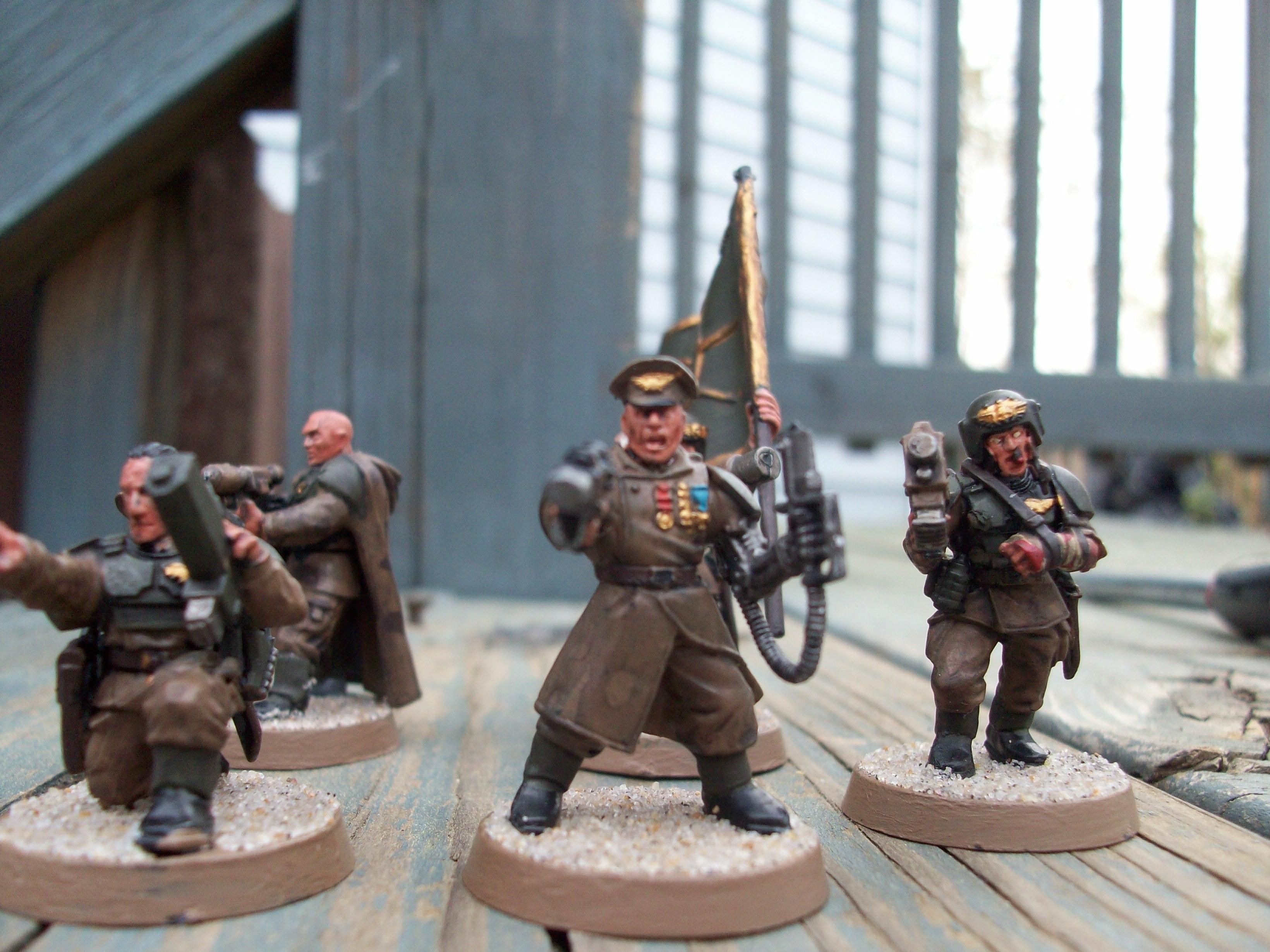Blurred Photo, Cadians, Imperial Guard, Wounded
