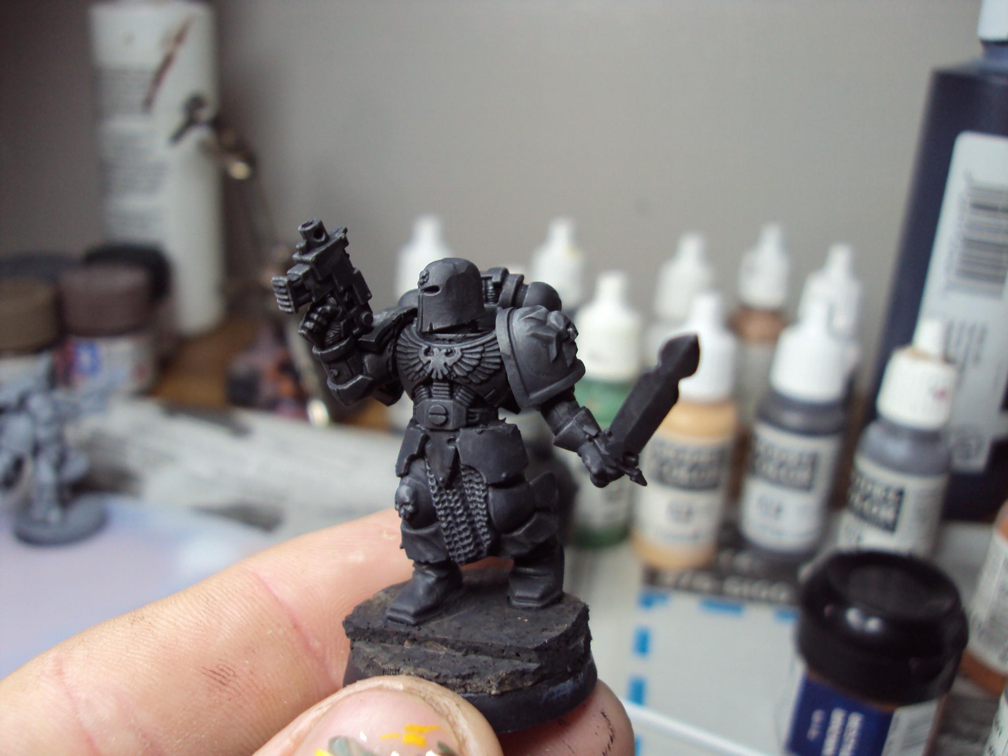 Black Templars, Helmet Conversion, Space Marines