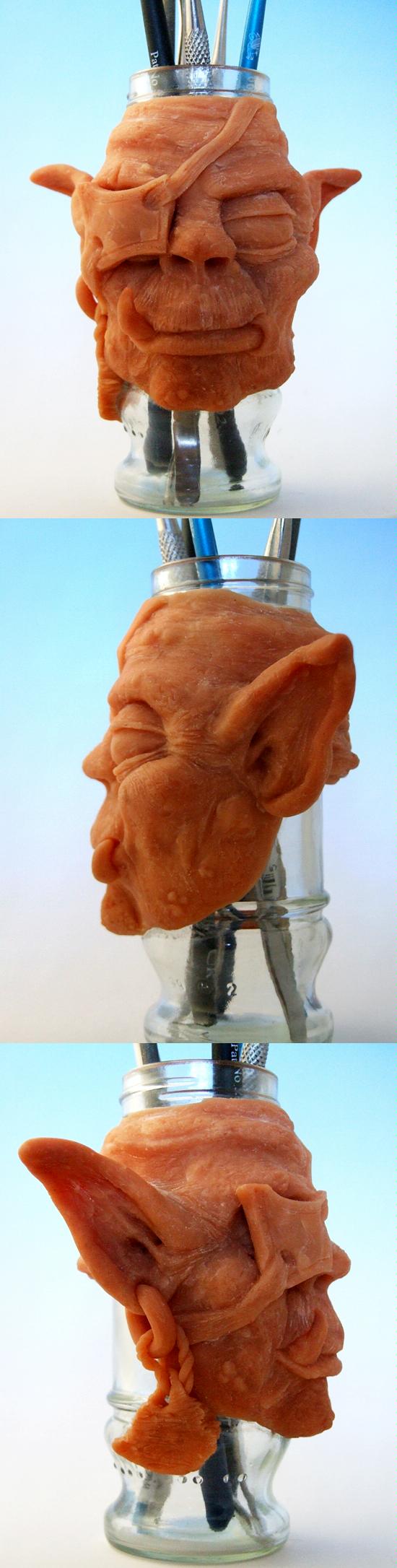 Brushpot, Busts, Goblins, Heads, Jar, Jarhead, Jarheads, Jars, Orcs, Pot, Pots, Scifi, Warhammer Fantasy