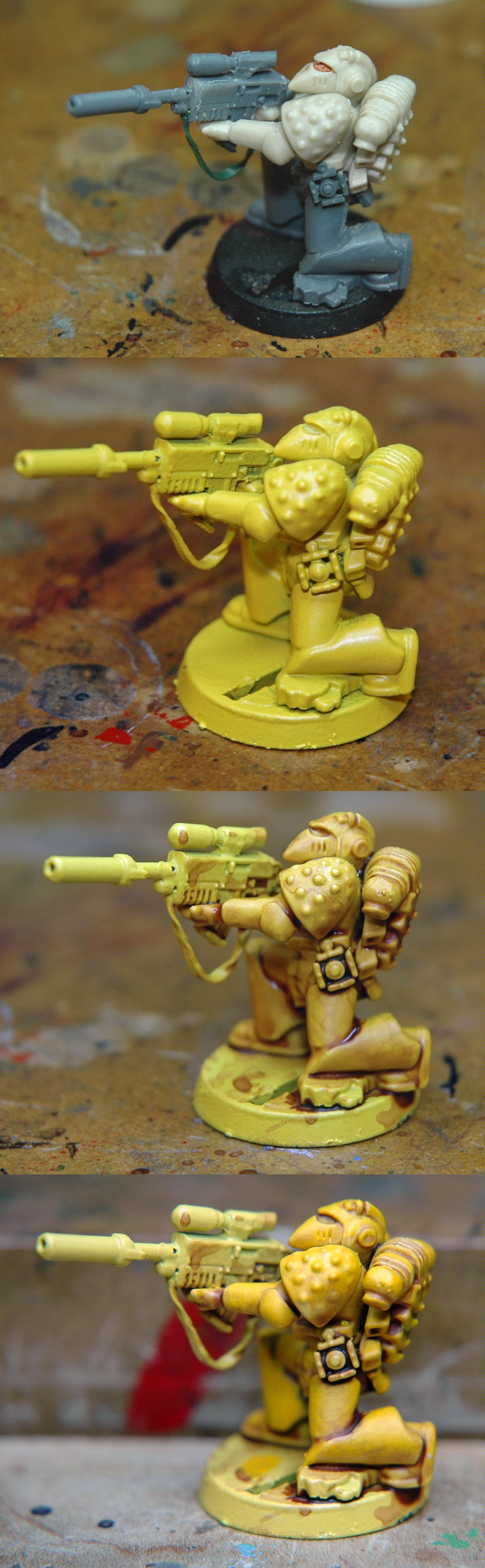Mantis Warriors, Space Marines, Tranquility Sniper, Warhammer 40,000