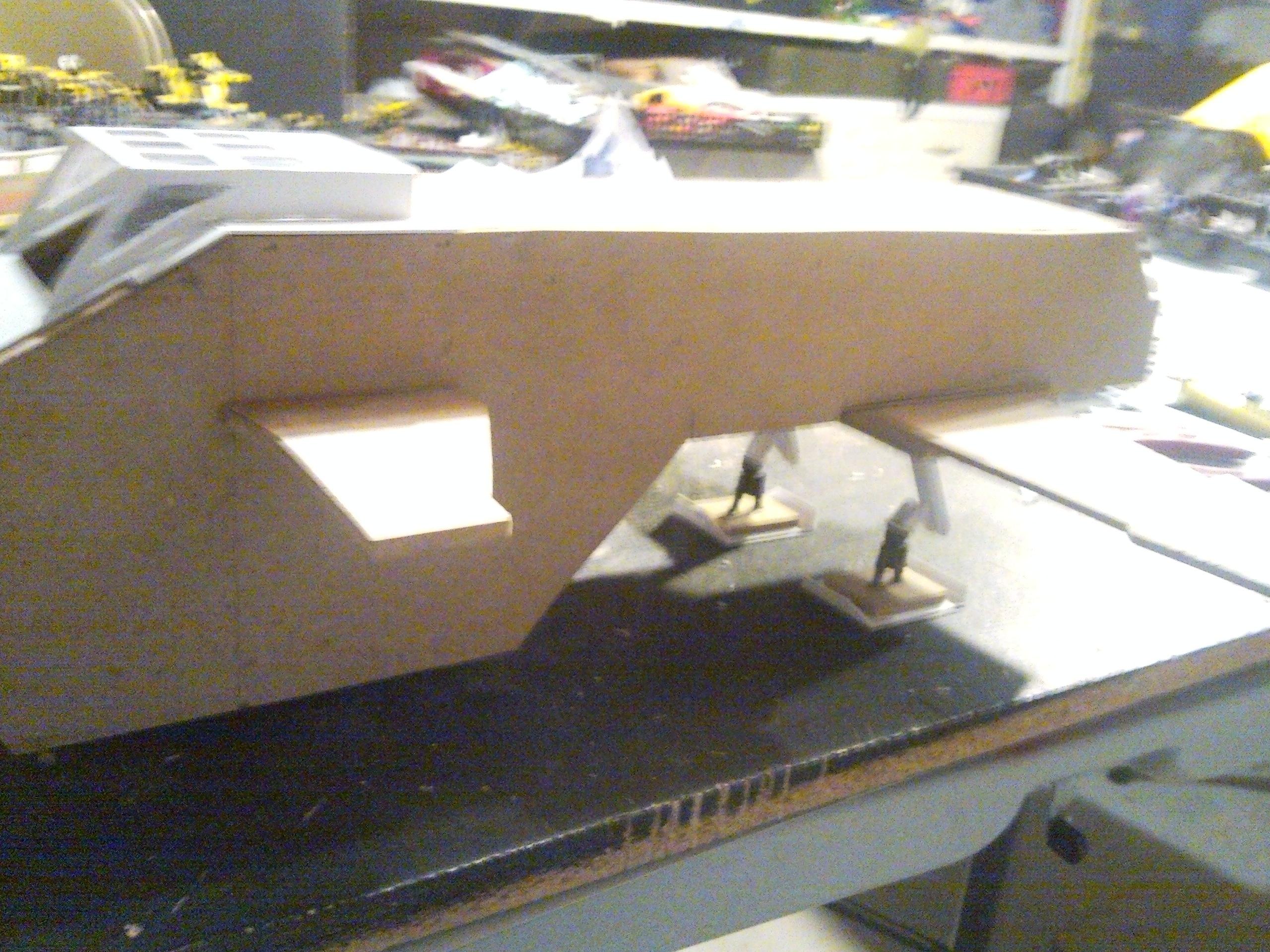 I really didn't think it was going to hold.  It might not once I add another pound of armor and weapons on it