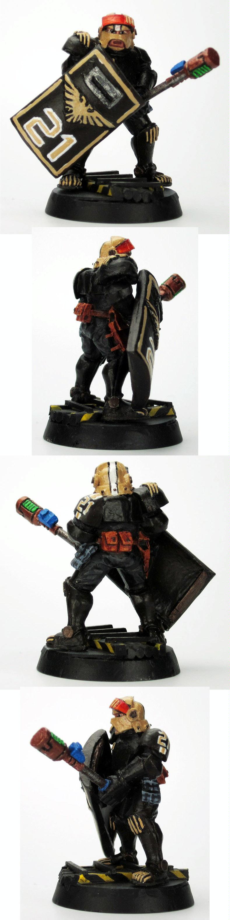 Enforcer, Games Workshop, Gang, Ganger, Necromunda