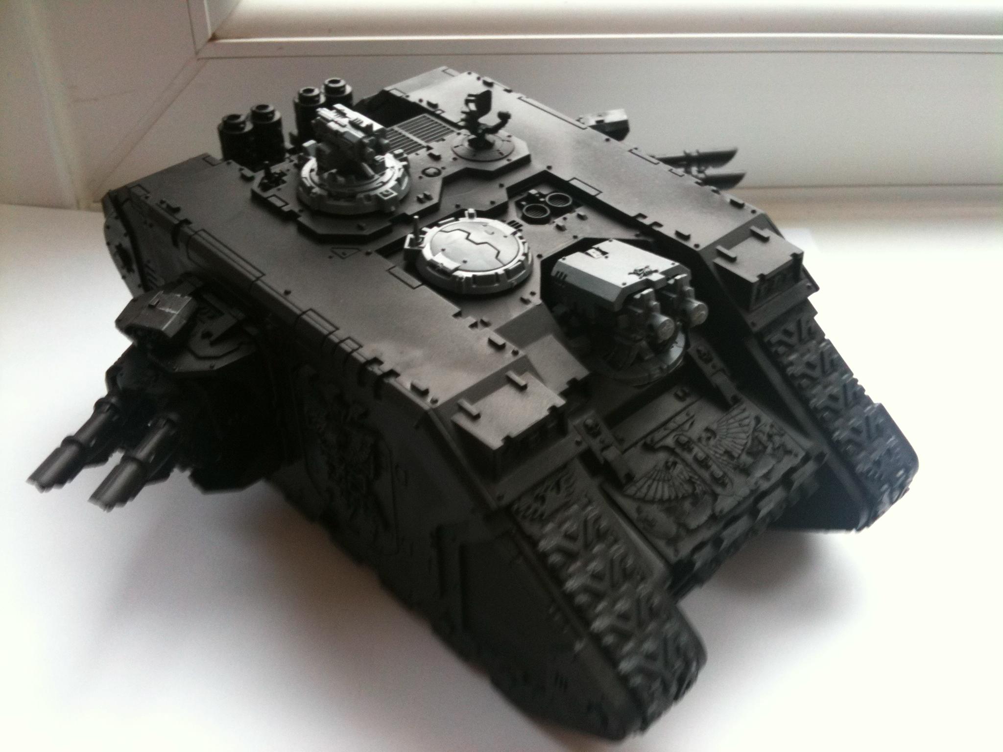 My WIP Land Raider, not sure on the colours, suggestions?