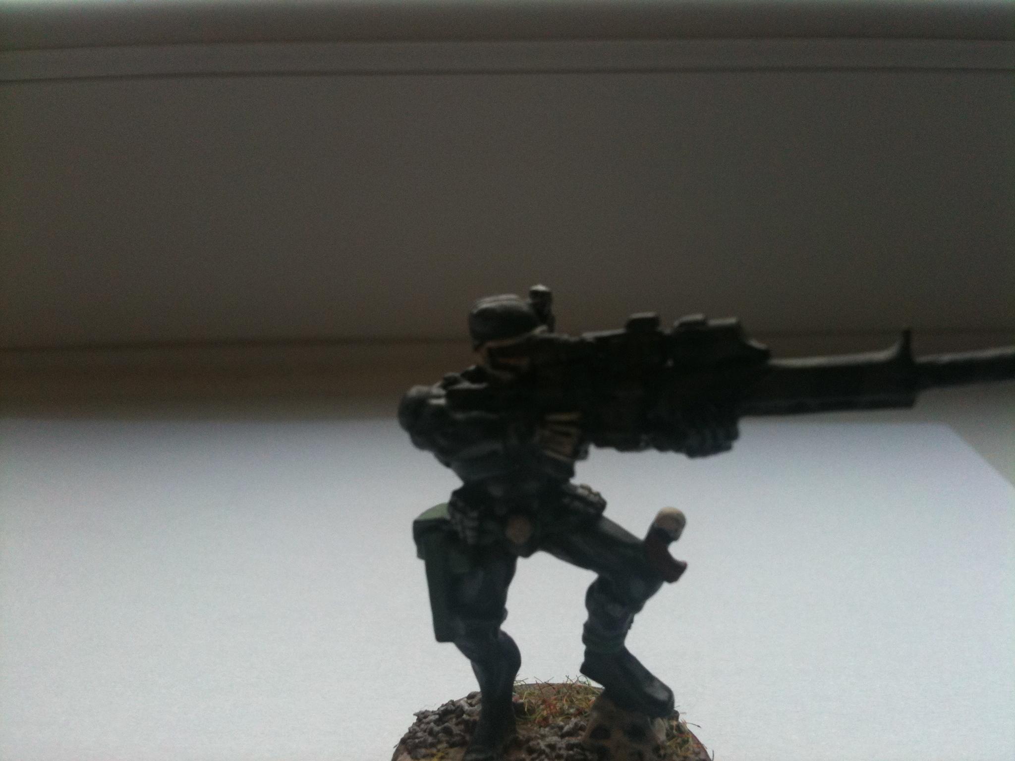 Assassin, Vindicare, My Vindicare assassin, picture might not be that good but im very pleased with the outcome
